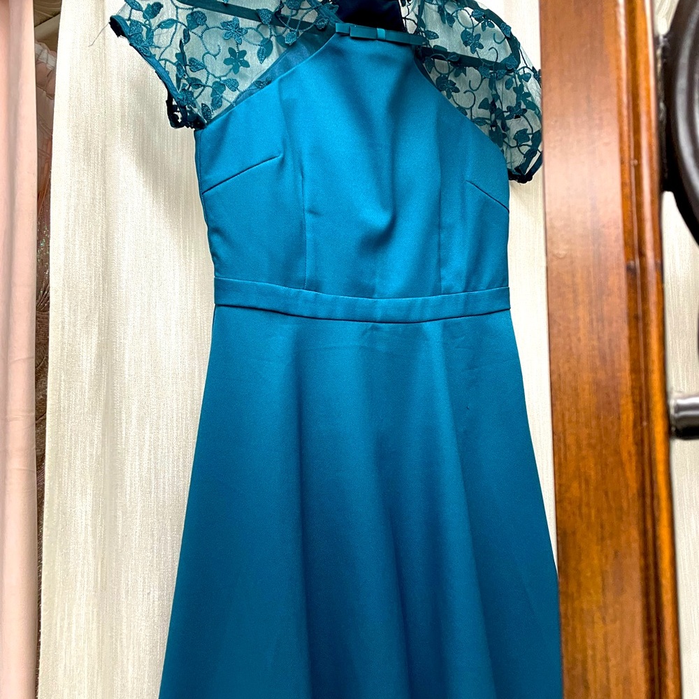 Teal Green Short Dress size Large